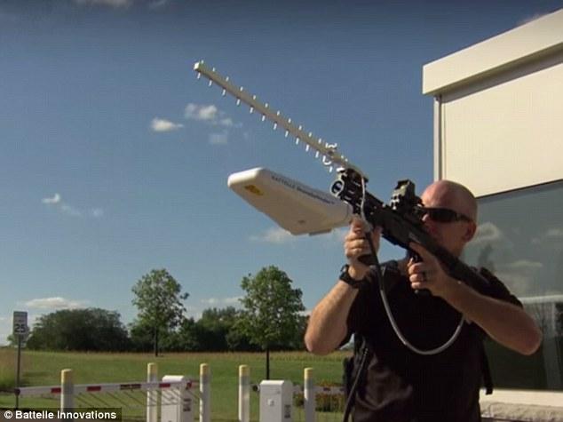 A new alternative to shooting down drones, the DroneDefender