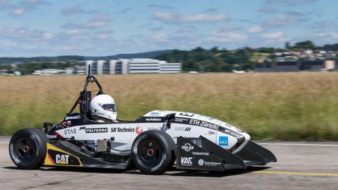 Electric car has set world acceleration record