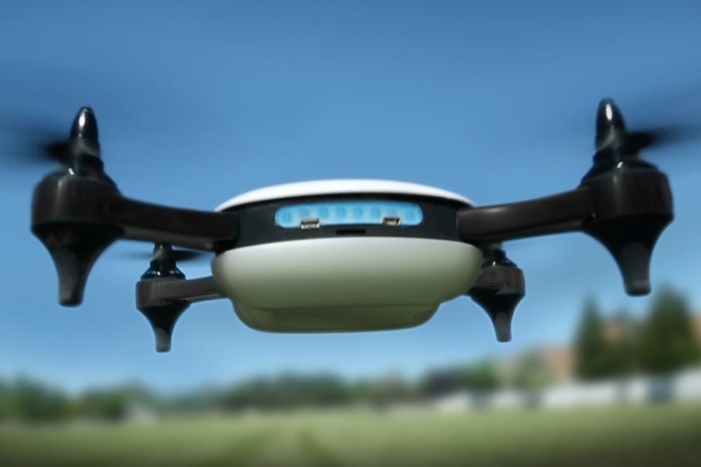 Fastest consumer drone in the world records 4K video at 85 miles per hour