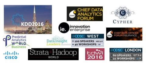 Upcoming Meetings in Analytics, Big Data, Data Mining, Data Science: August and Beyond