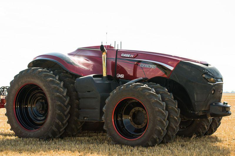 Modern Farm Tractors Feature Everything But the Farmer