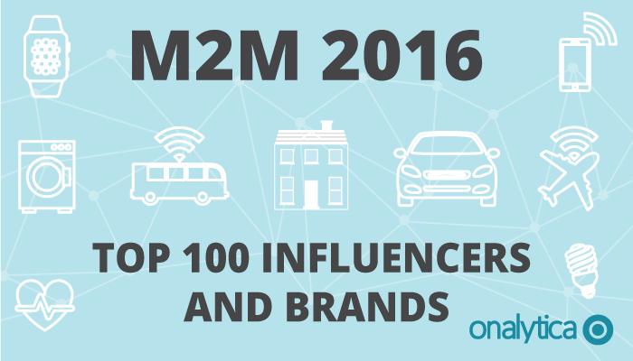 M2M 2016: Top 100 Influencers and Brands