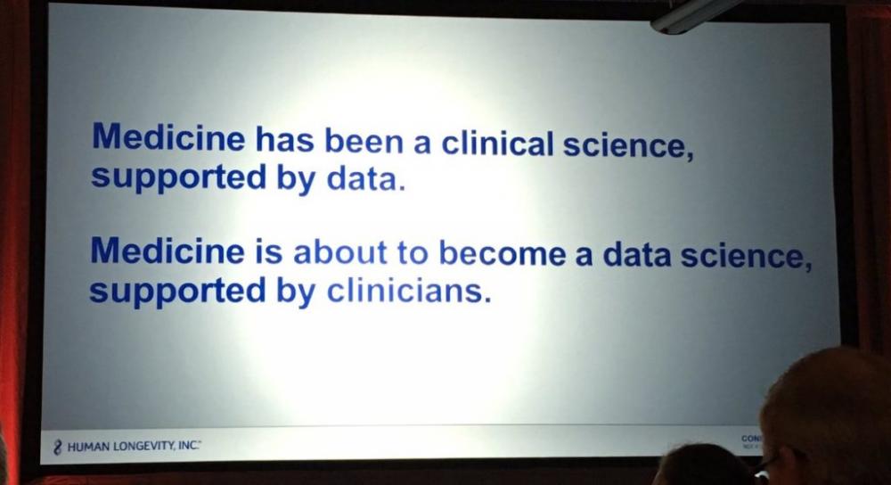 Medicine to become data science supported by clinicians