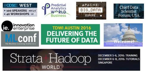 Upcoming Meetings in Analytics, Big Data, Data Mining, Data Science: November and Beyond